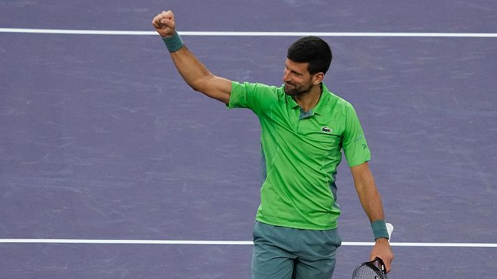 Tenis - Djokovic pasa de ronda en Indian Wells; Carballés y Davidovich, eliminados