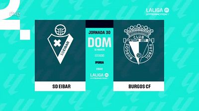 Eibar - Burgos: resumen del partido de la 30 jornada de la Liga | Segunda