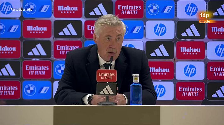 Estudio Estadio - Ancelotti: "En el Real Madrid el empate es la antesala de la crisis"