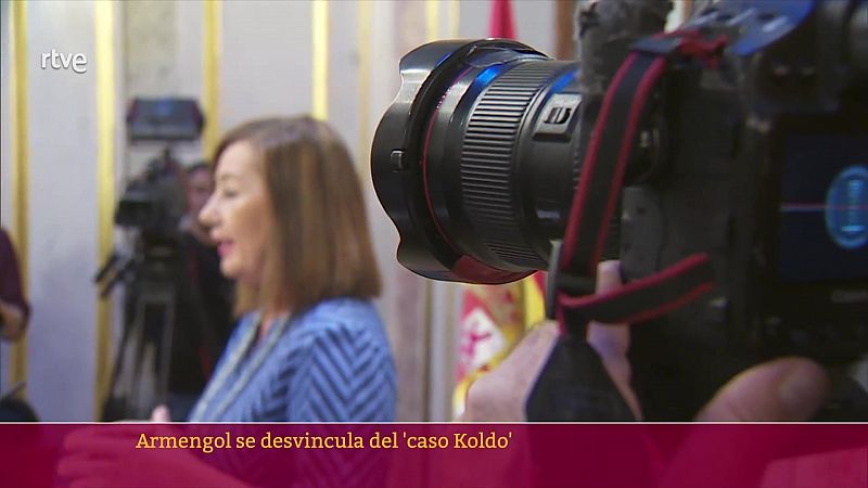 Armengol se desvincula del 'caso Koldo'