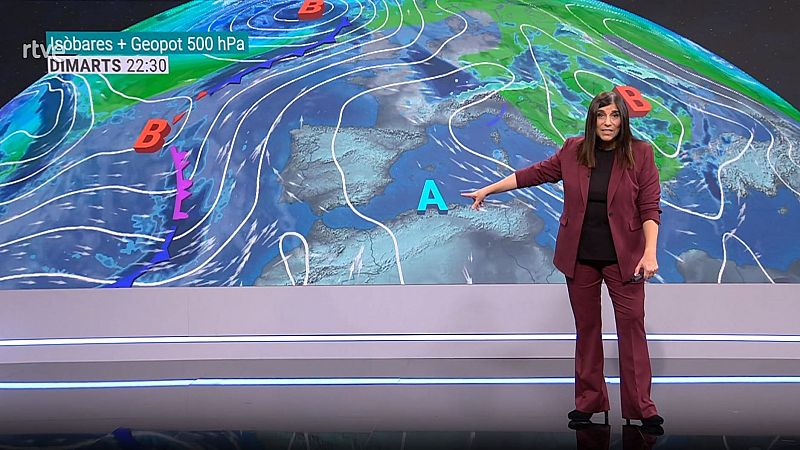 El Temps ? Dilluns: neu, ruixats i vent abans de la tornada de l?anticicl