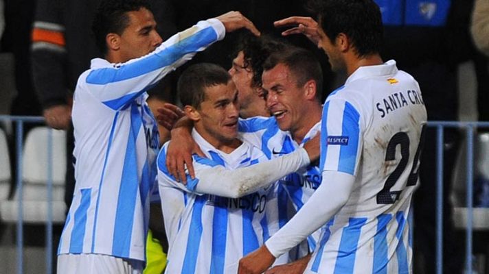 Champions League - Duda vuelve a poner al Málaga por delante (2-1)
