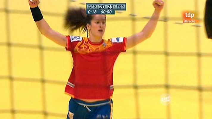 Balonmano - Campeonato de Europa femenino - Alemania-España - 04/12/12