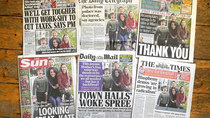 Diario 24 - La princesa de Gales reaparece tras la polémica de su foto editada