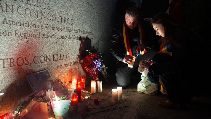 11M, 20 años - Día de música y flores como homenaje en las zonas de la tragedia del 11M