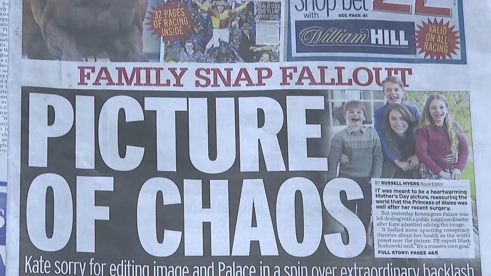 Los rumores y críticas se ciernen sobre la foto de Catalina de Gales | Ver