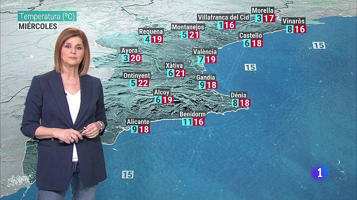 L'informatiu - Comunitat Valenciana - El tiempo en la Comunitat Valenciana - 12/03/2024