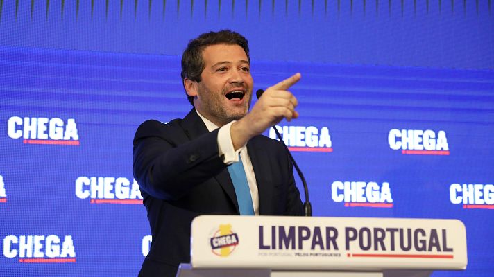 Telediario 2 - El partido ultraderechista Chega, el que más ha crecido en las elecciones de Portugal