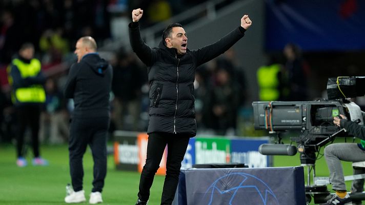 Fútbol - Xavi Hernández, tras pasar a cuartos de final de la Champions: "Hemos sido mejor que el Nápoles"