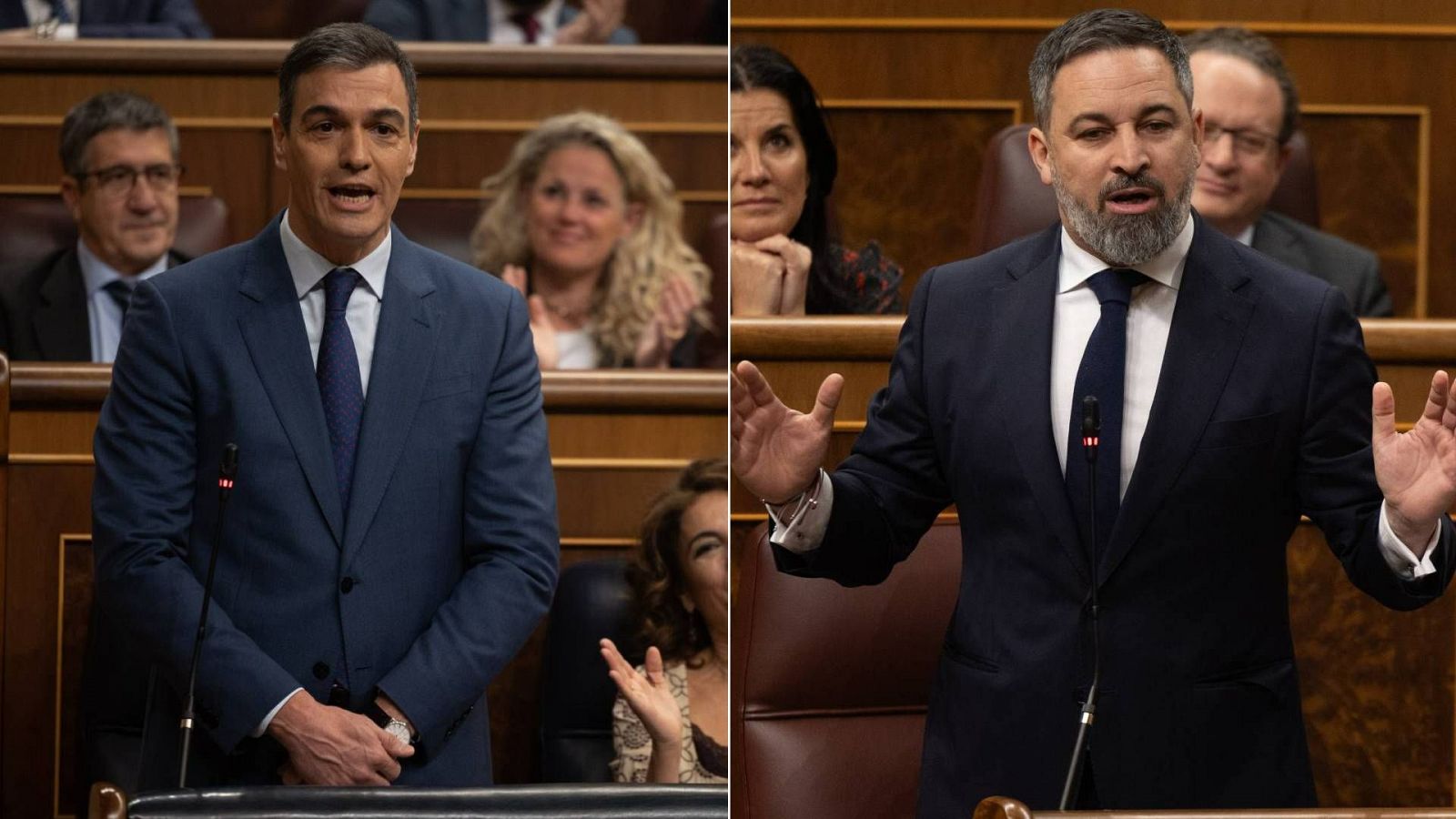 Cara a cara entre Sánchez y Abascal por el 'caso Koldo'