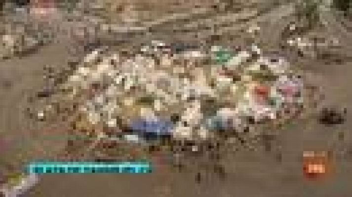 Telediario 1 - Protestas Egipto