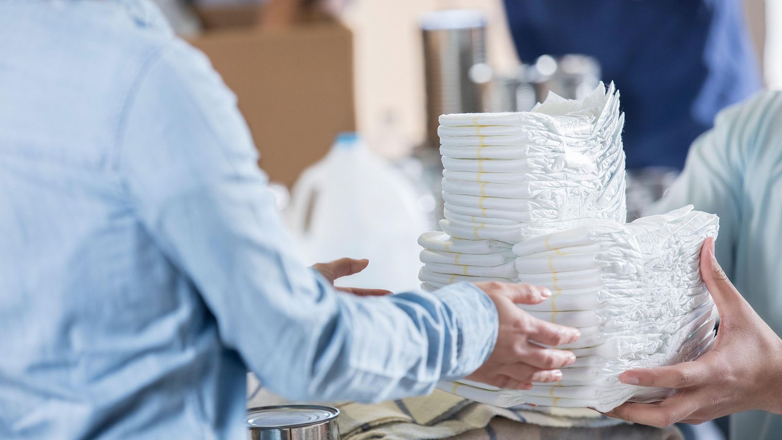 Un banco de productos frente a la pobreza material severa