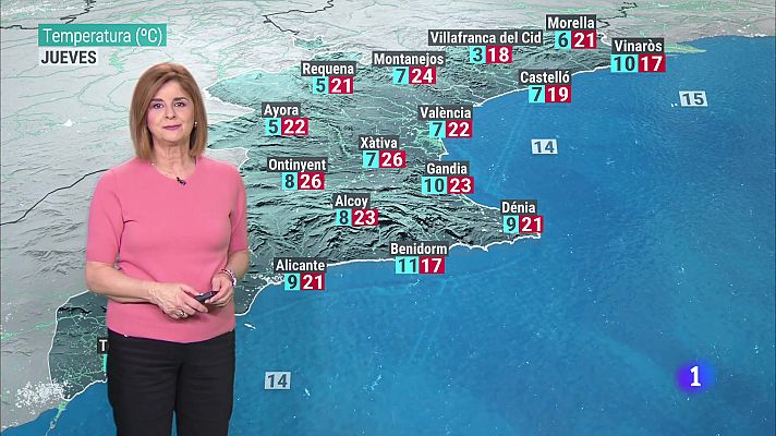 El tiempo en la Comunitat Valenciana - 13/03/2024