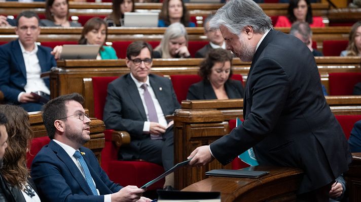 Telediario 2 - ¿Por qué no han salido adelante los Presupuestos catalanes?