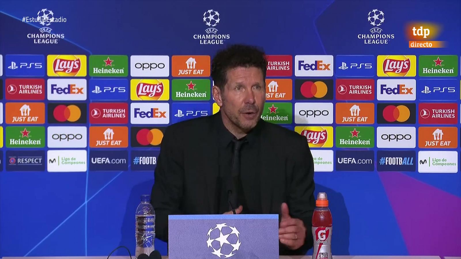 Simeone, tras el pase a cuartos: "Nuestra gente es determinante" - Fútbol | Ver