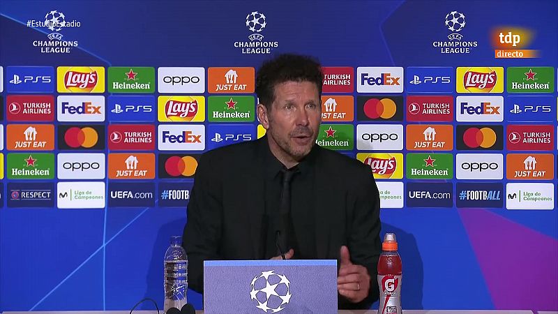 Simeone, tras el pase a cuartos: "Nuestra gente es determinante" - Fútbol | Ver