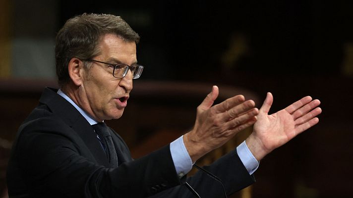 Diario 24 - Feijóo acusa al Gobierno de "sumisión" al independentismo