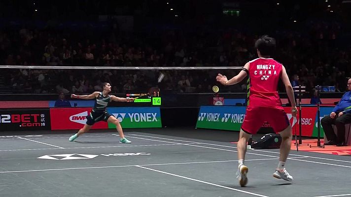 Bádminton - BWF World Tour Super 100.  All England: Yi Zhi Wang - Carolina Marin