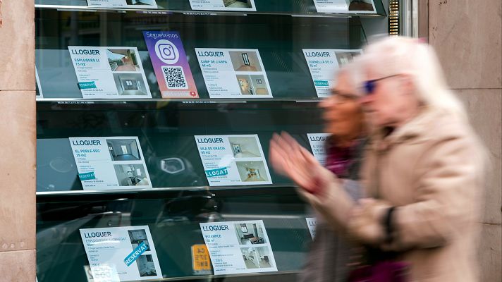 Telediario 2 - El índice para limitar el precio del alquiler entra en vigor