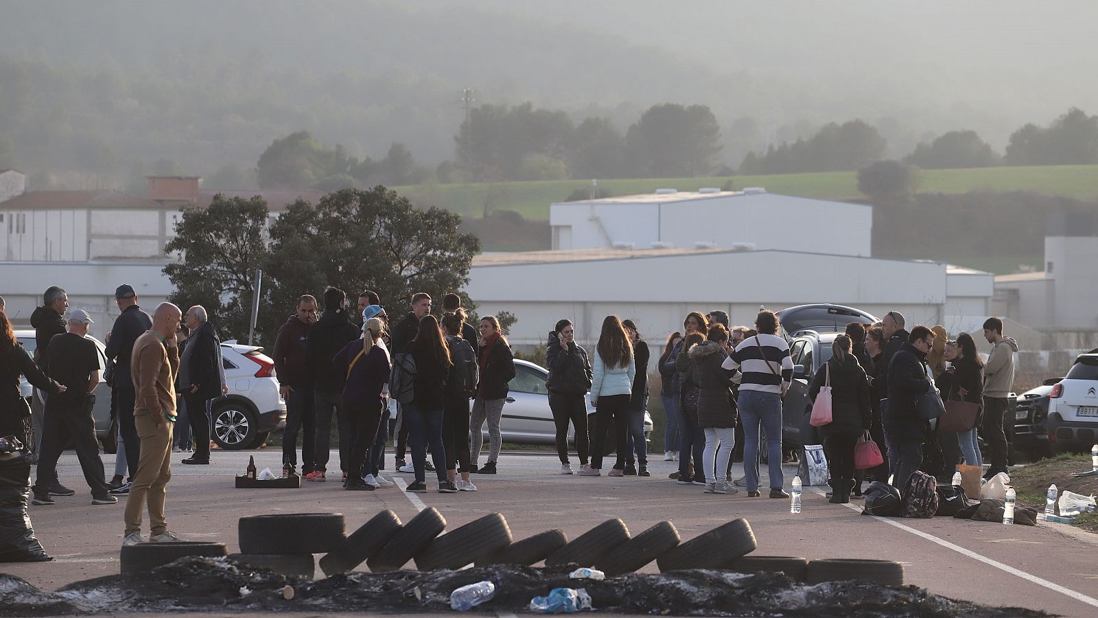 Protestas de funcionarios de prisiones ante la falta de seguridad en las cárceles