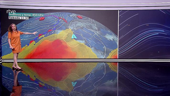 El tiempo - Se darán intervalos nubosos en los litorales de Cataluña y en Baleares, sin descartar algún chubasco ocasional al principio, y predominarán los cielos poco nubosos en el resto