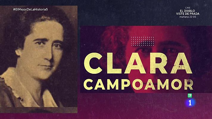 Clara Campoamor, segundo puesto en 'El mejor de la historia 5'