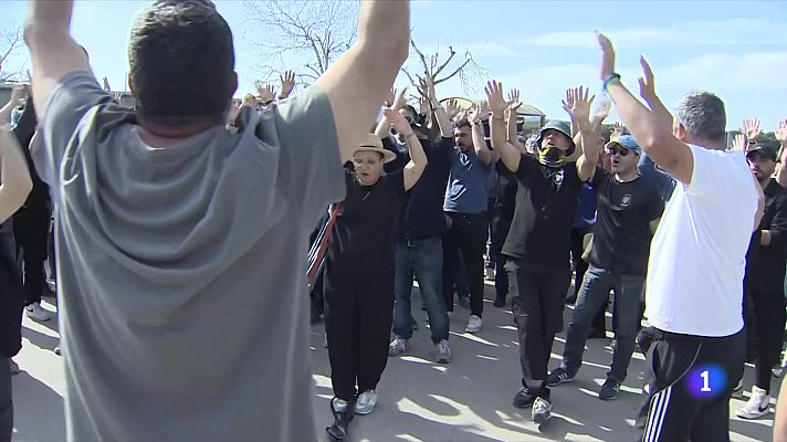 Segona jornada de mobilitzacions dels treballadors de presons