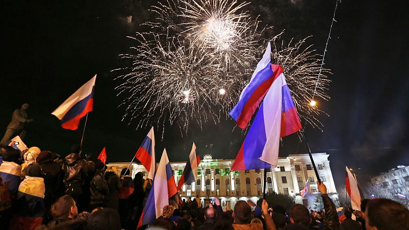 Se cumplen diez años del referéndum en Crimea para unirse a Rusia | Ver