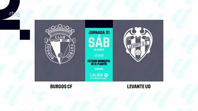 Burgos - Levante: resumen del partido de la 31 jornada de Liga | Segunda