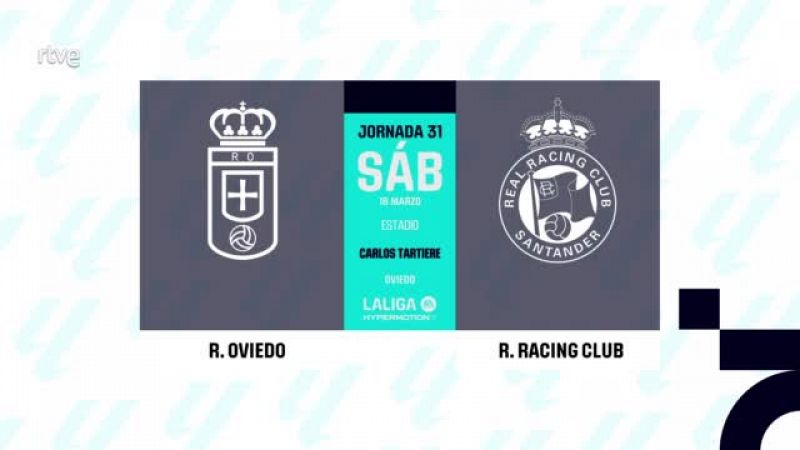 Oviedo - Racing: resumen del partido, 31ª jornada. Ver en RTVE Play