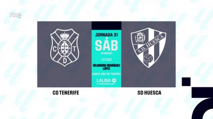 Tenerife - Huesca: resumen del partido, 31ª jornada