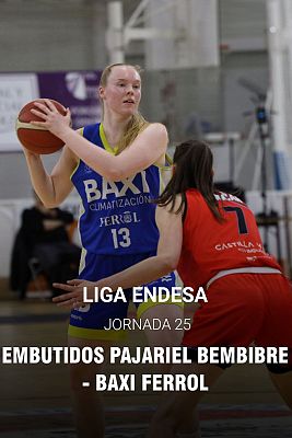 Baloncesto en RTVE - Liga Endesa 25ª Jornada: Embutidos Pajariel Bembibre - Baxi Ferrol