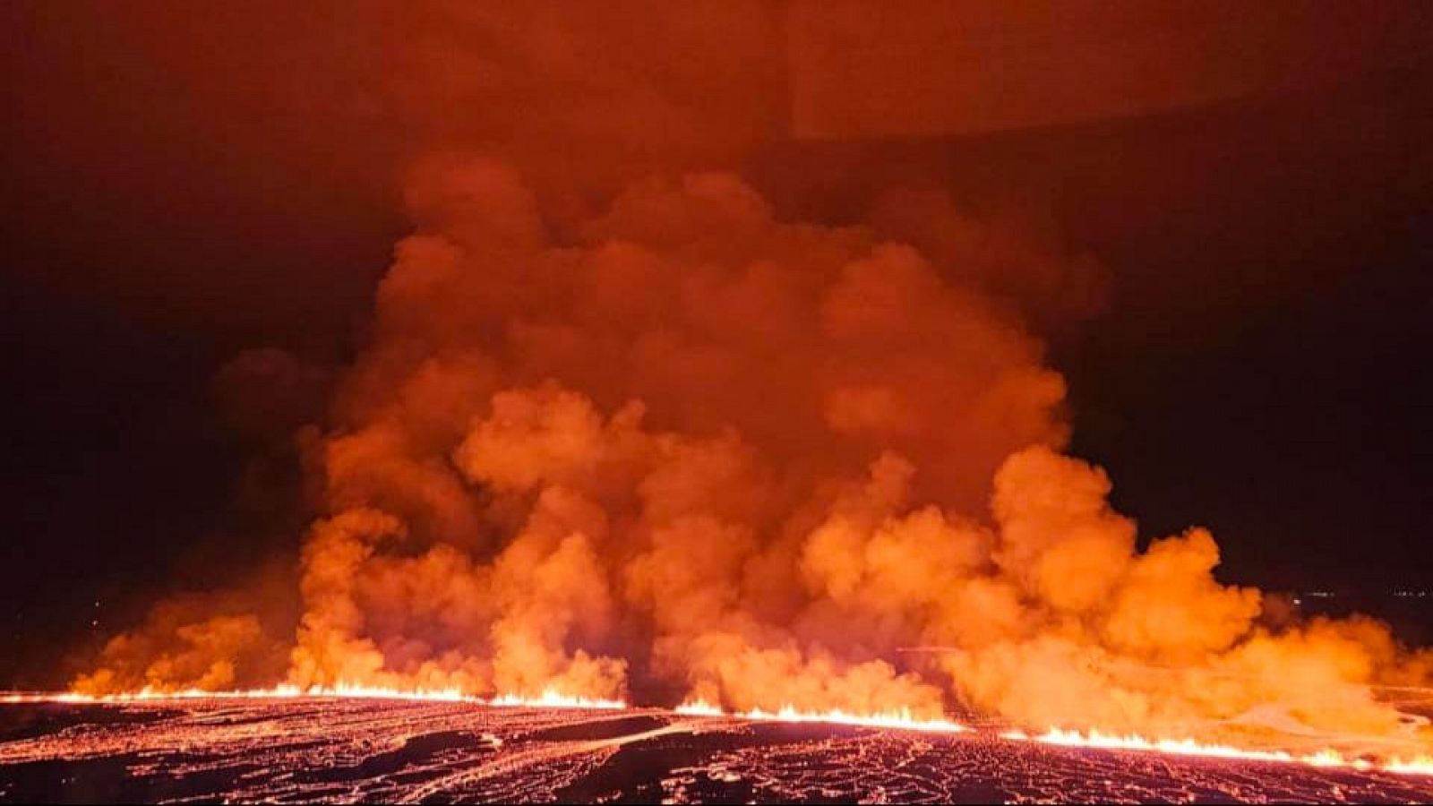 Islandia: nueva erupción volcánica, la cuarta en cuatro meses