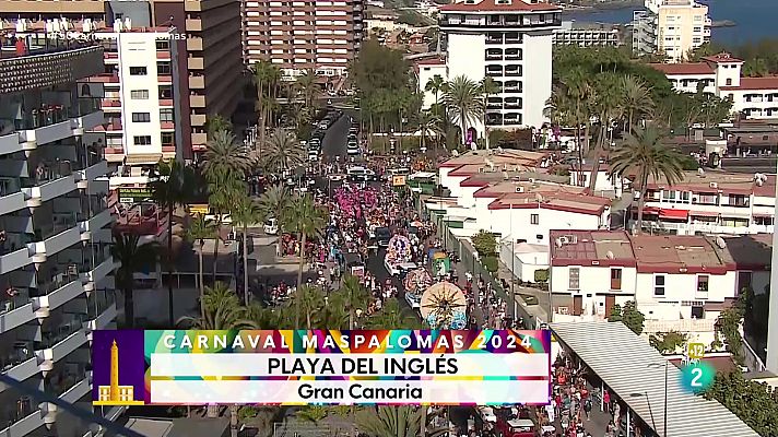 Cabalgata del Carnaval Internacional de Maspalomas 2024