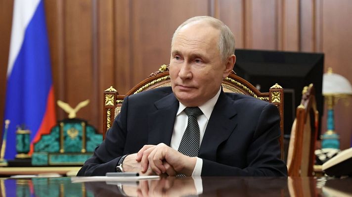 Telediario 2 - Putin revalida su quinto mandato como presidente de Rusia