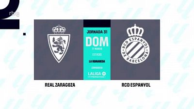 Zaragoza - Espanyol: resumen del partido de la 31 jornada de Liga | Segunda