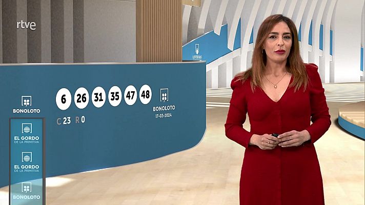 Loterías - Sorteo de la Bonoloto y El Gordo de la Primitiva del 17/03/2024