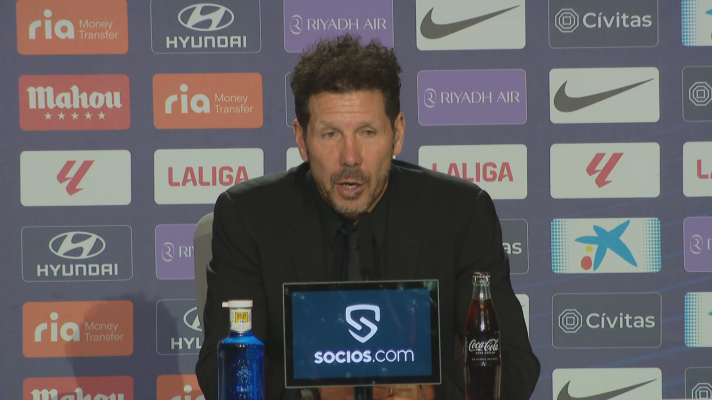 Fútbol - Simeone: "El grupo tiene claro cuál es el primer objetivo"