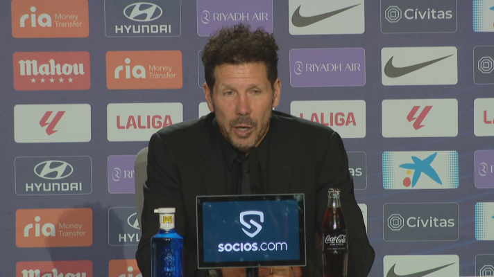 Simeone: "El grupo tiene claro cuál es el primer objetivo"