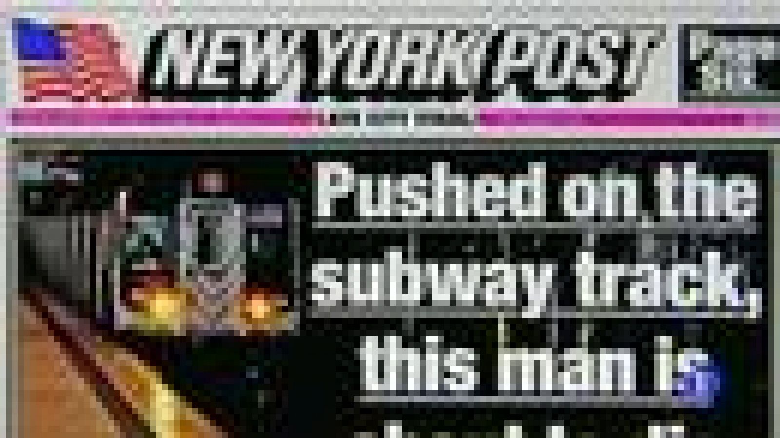 Telediario 1: Polémica foto del New York Post | RTVE Play