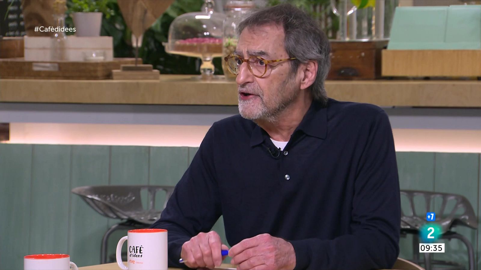 Joan-Ramon Laporte presenta 'Crònica d'una societat intoxicada' - Cafè d'idees | Veure