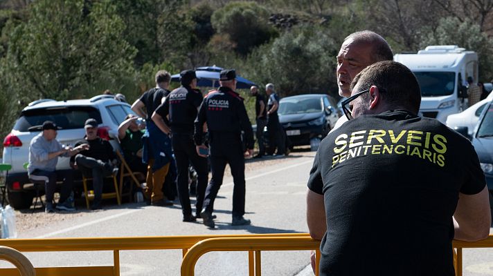 Telediario 1 - Aumenta la tensión en las cárceles catalanas