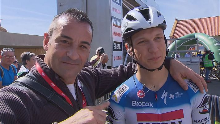 Ciclismo - Mauri Vansevenant conoce a Melcior Mauri, quien le da nombre