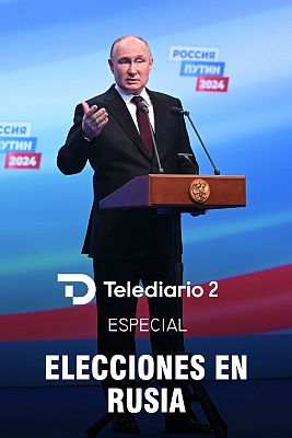 Telediario 1 - Telediario especial: elecciones en Rusia