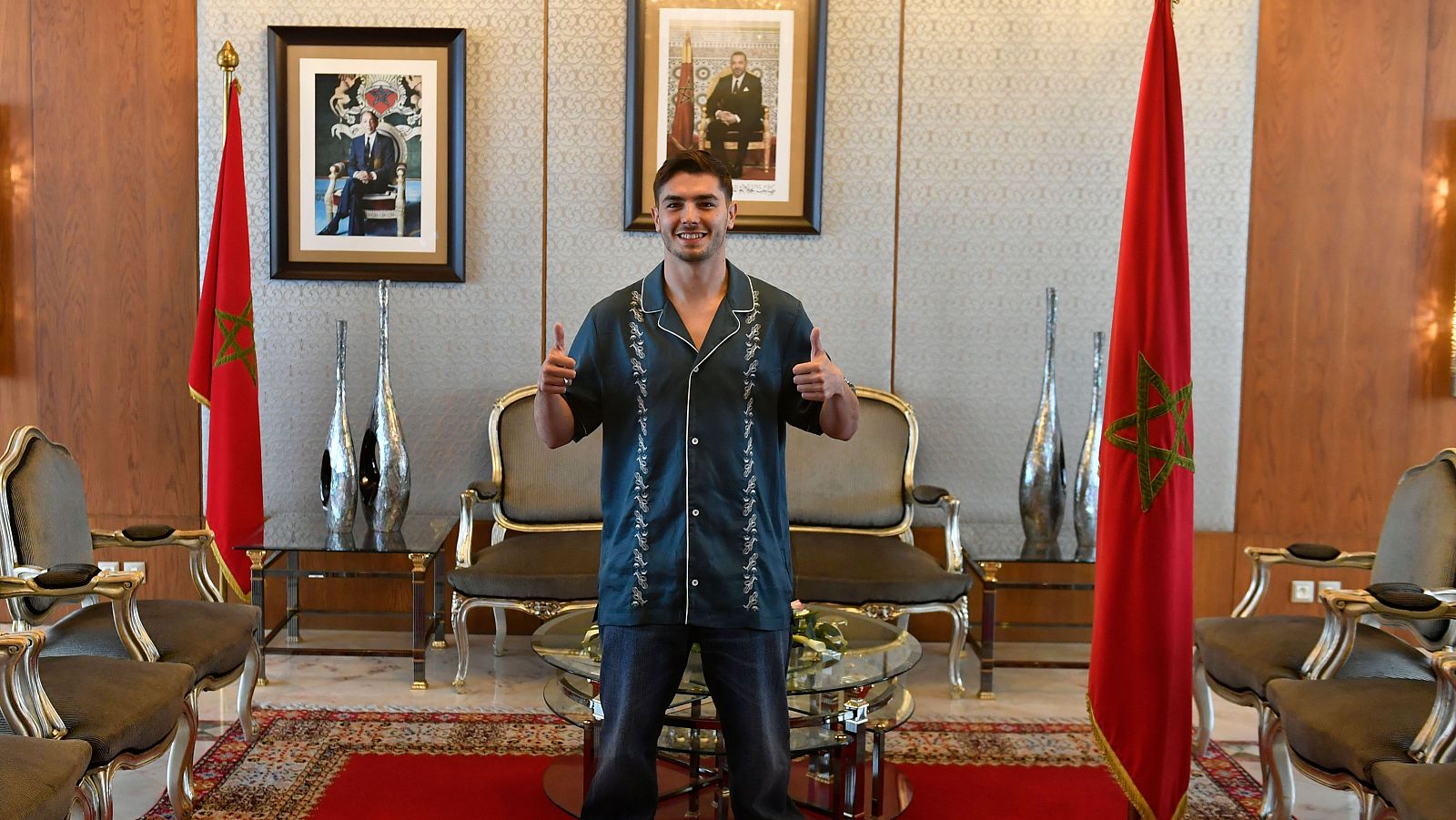 Brahim Díaz, ya con Marruecos: "Estoy muy contento" - Fútbol | Ver