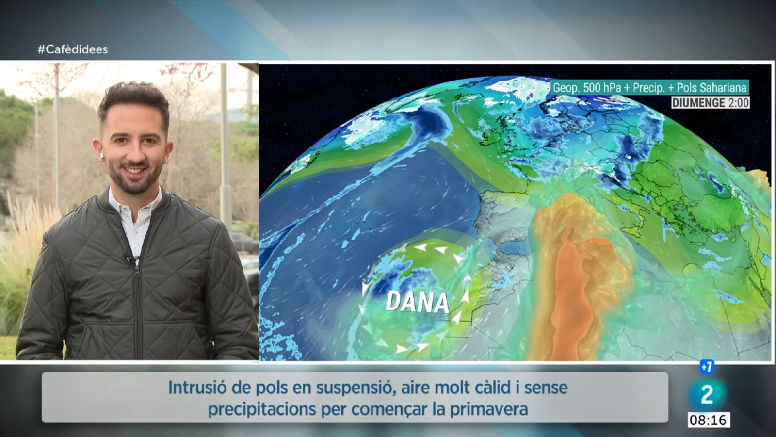 El Temps - Calor de maig, pols sahariana i alguns ruixats | Veure