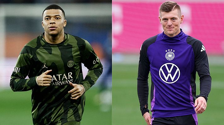 Kylian Mbappé y Toni Kroos, protagonistas en la previa del Francia - Alemania