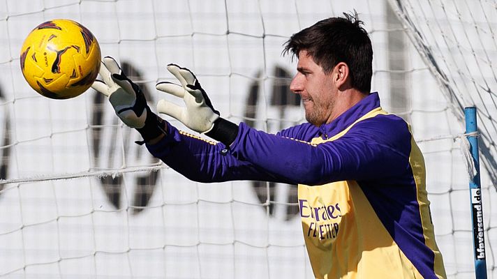 Courtois se lesiona en el menisco de la rodilla derecha