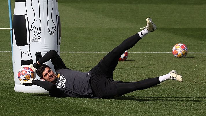 Courtois, operado con éxito de su lesión de menisco