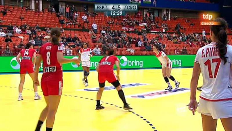 Balonmano - Campeonato de Europa femenino - España-Croacia - 05/12/12- Ver ahora